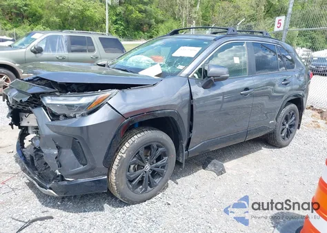 2023 Toyota Rav4 Hybrid Se from USA, damaged, VIN JTM16RFV9PD113152